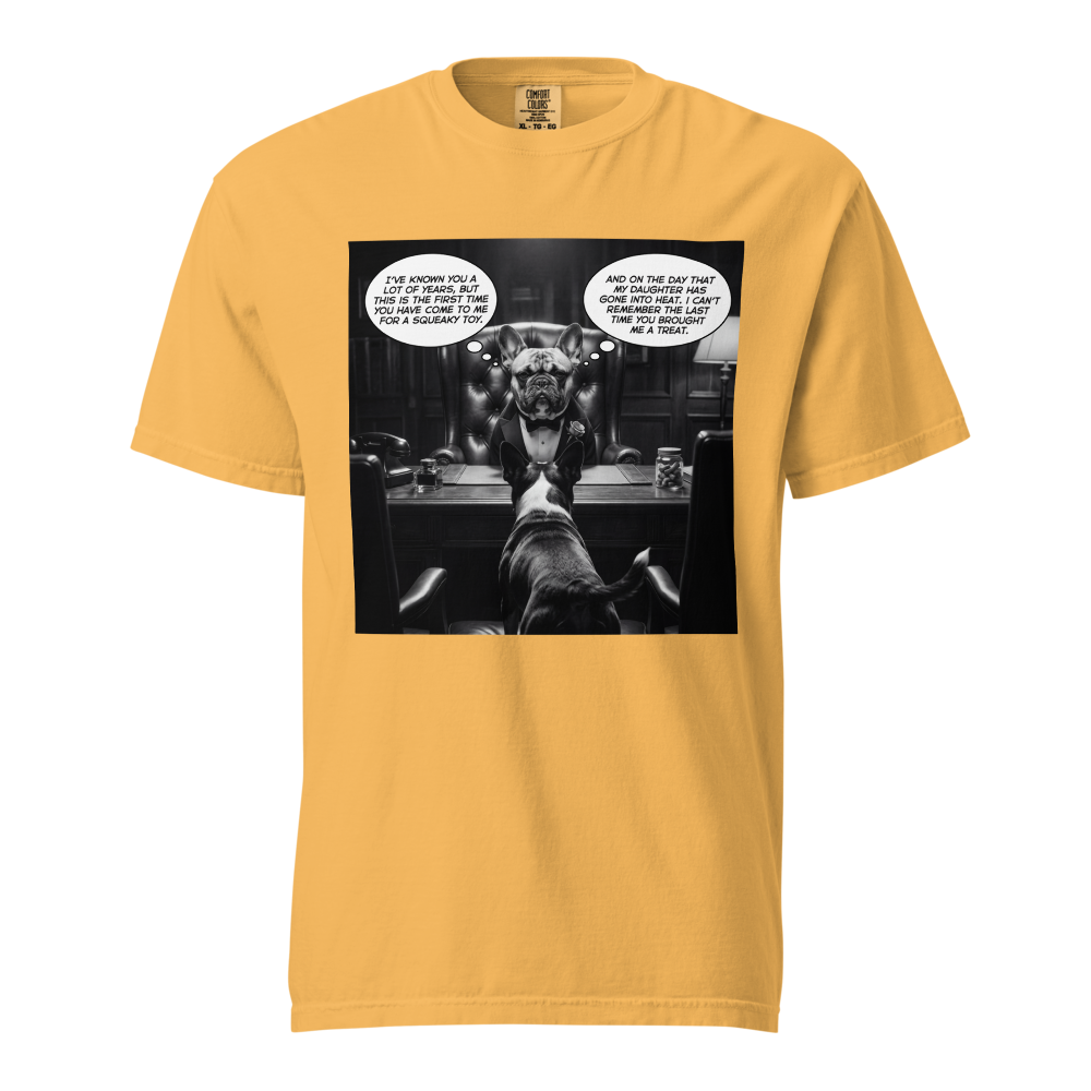 Lesnort - "A Favor for the Don" Mafia French Bulldog T-Shirt