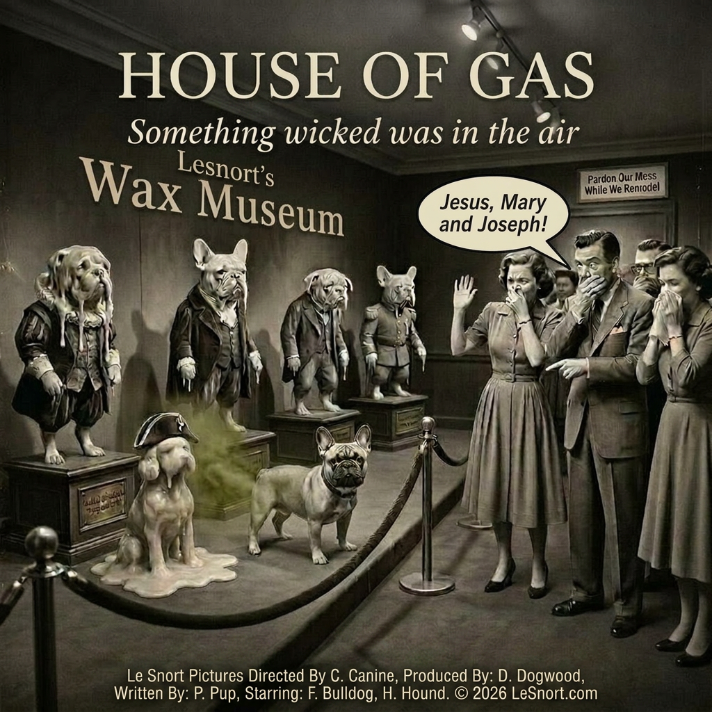 "House of Gas" Funny French Bulldog Graphic Tshirt