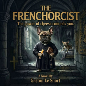 Lesnort - "The Frenchorcist" Funny Horror Dog Parody Graphic Tee