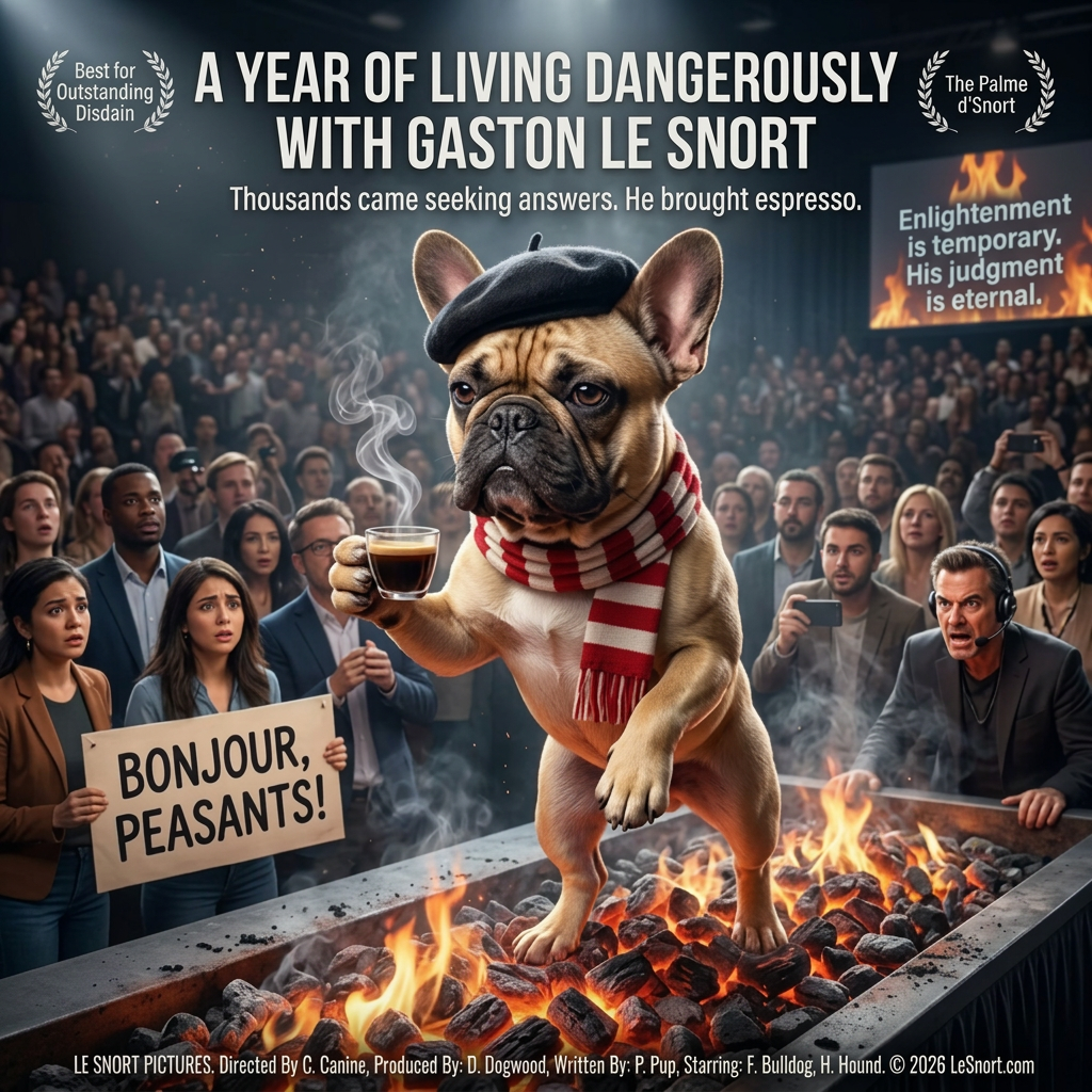 Lesnort - "Living Dangerously" Gaston Firewalk Mockumentary T-Shirt